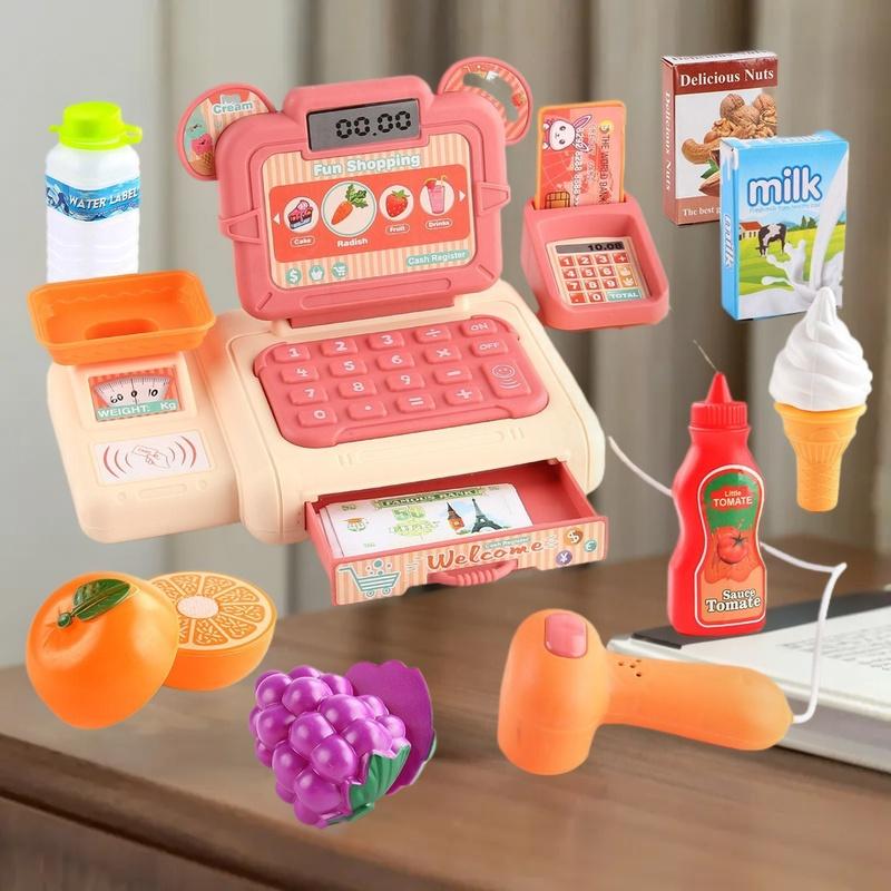 Kids Toys Shop - Virtual Shopping Cashier Toys Set for