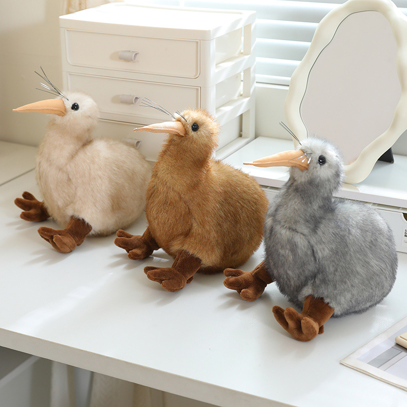 Kids Toys New Zealand - 20/30CM Cute Lifelike Kiwi Bird Plush