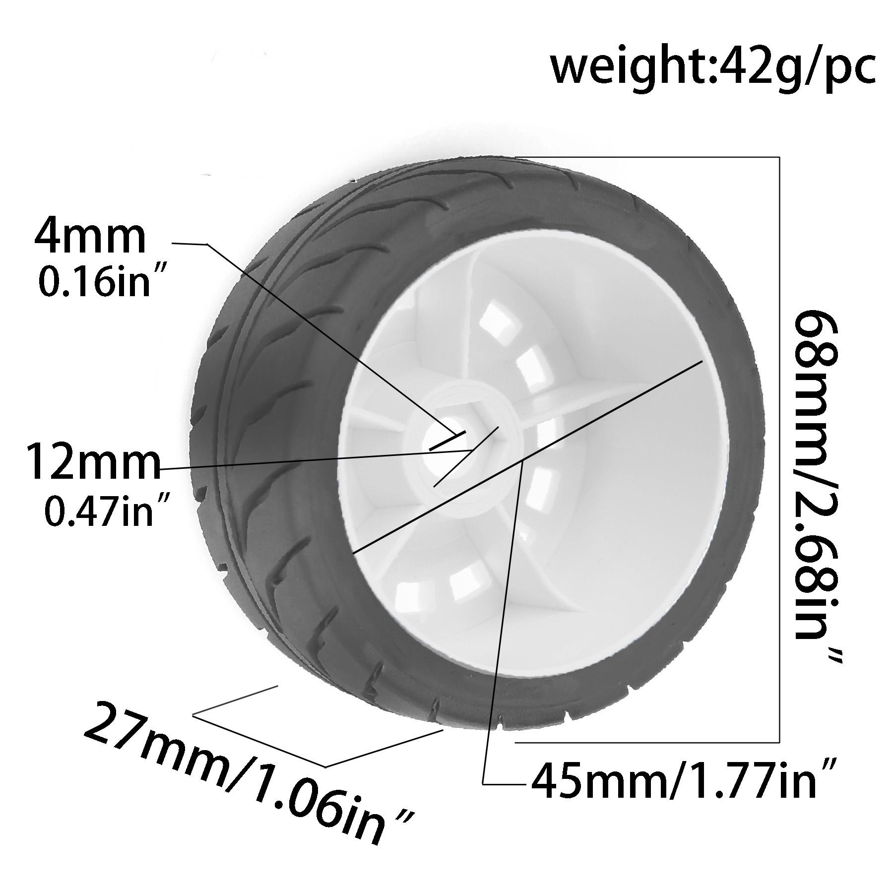 1/10 RC On Road Touring Tires  - огляд і ціна Tamiya Model Rc Car