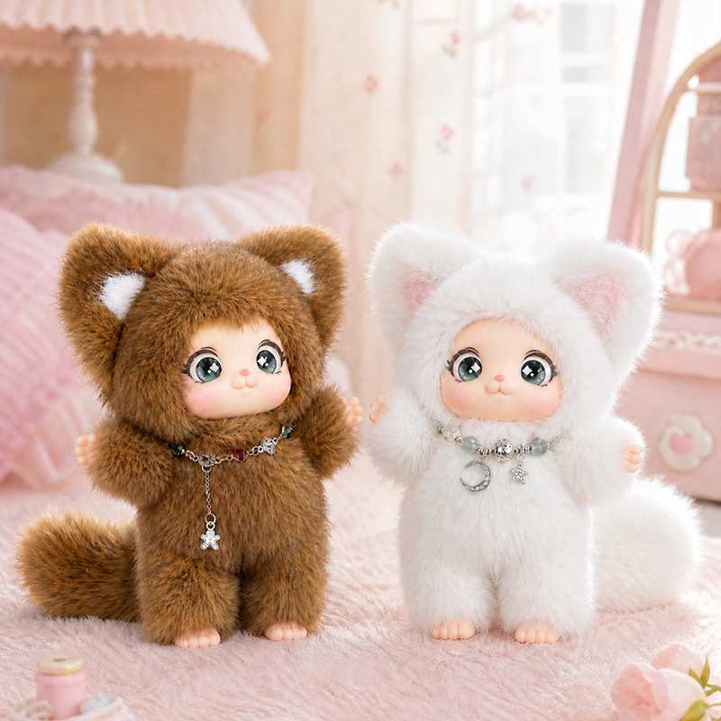 Kawaii Fox Plush Toy Fox Vinyl - огляд і ціна Kids Toys Animal