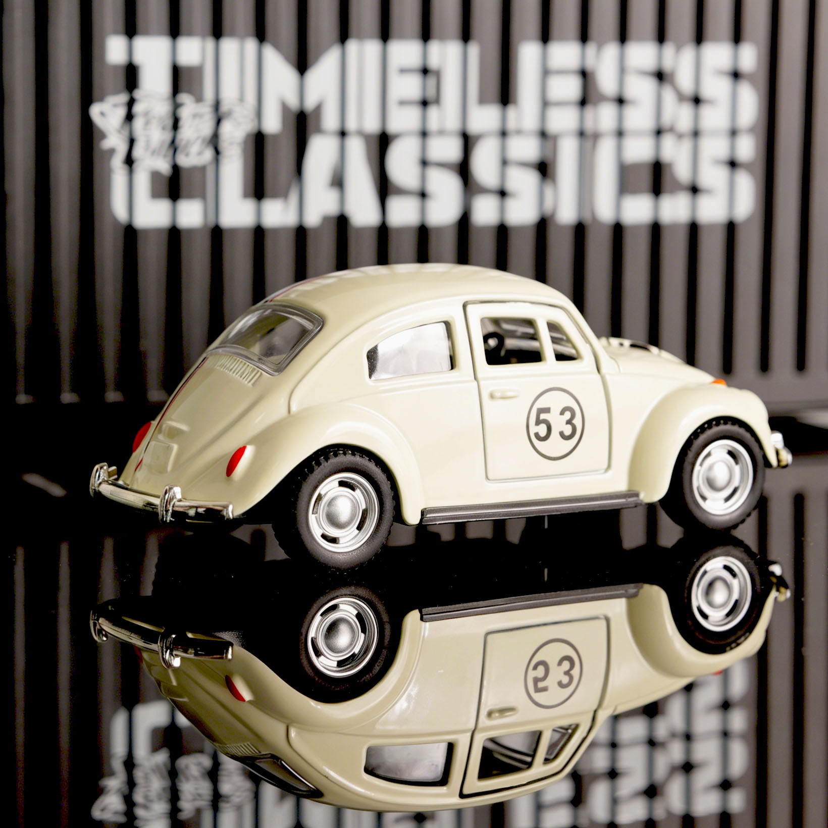 1:32 White No.53 Beetle Diecas - огляд і ціна Kids Toys Young