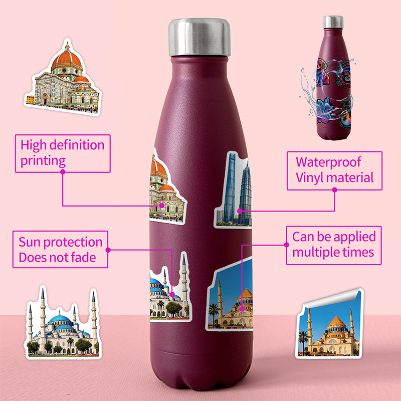 50PCS Famous City Landmark Tra - огляд і ціна Kids Toys Vintage
