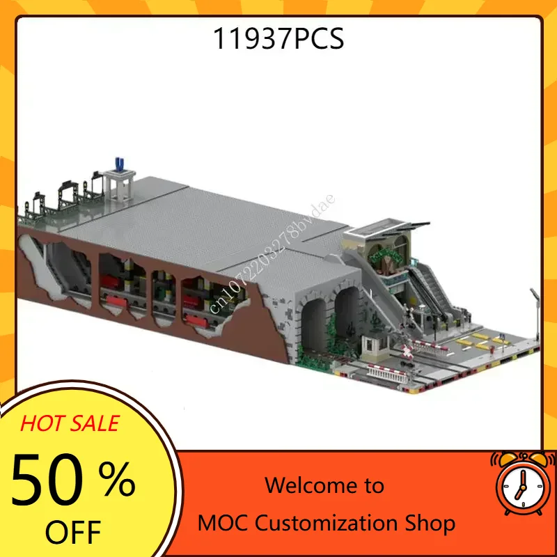 11937PCS Subway Station And Ma - огляд і ціна Kids Toys Mall