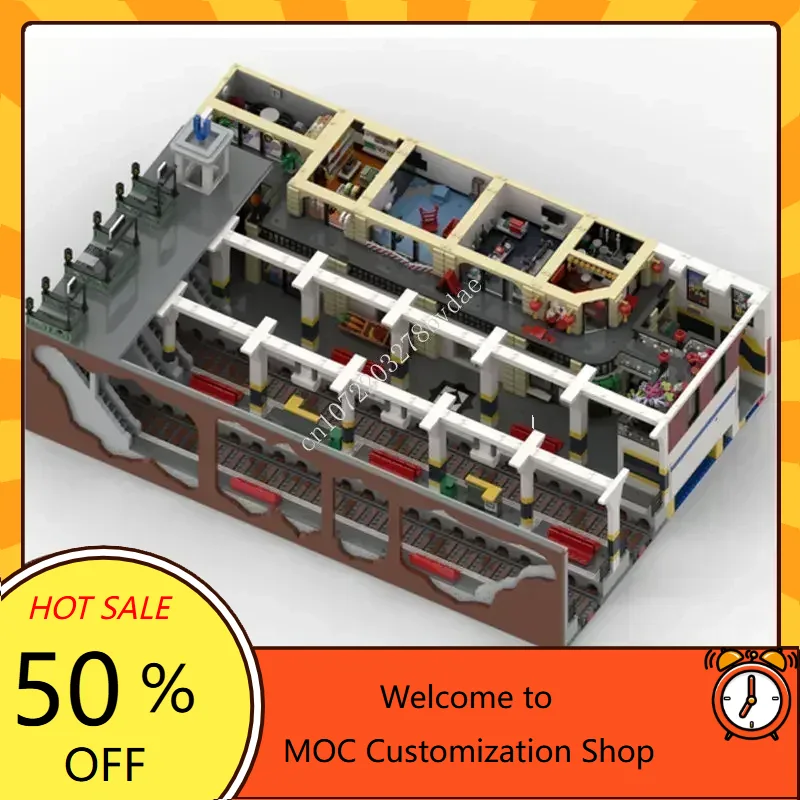 11937PCS Subway Station And Ma - огляд і ціна Kids Toys Mall
