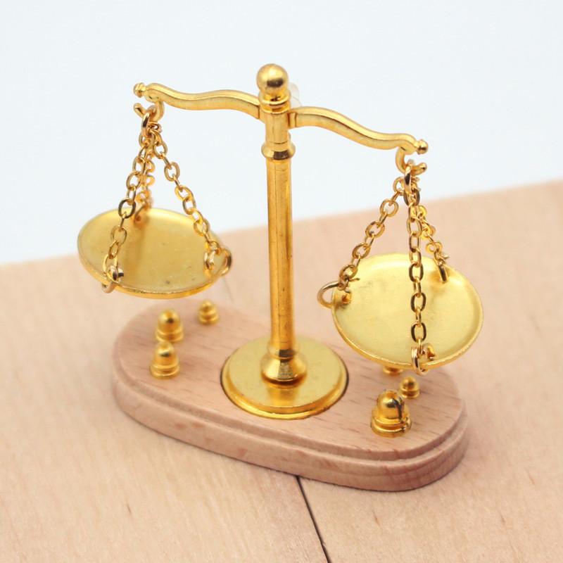 Dollhouse Vintage Balance Scal - огляд і ціна Kids Toys Vintage