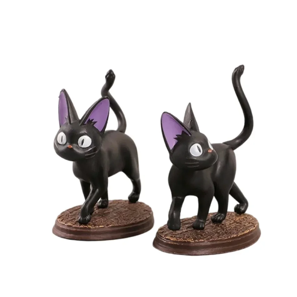 6pcs/set Cartoon Black Cat Jij - огляд і ціна Kids Toys Jiji