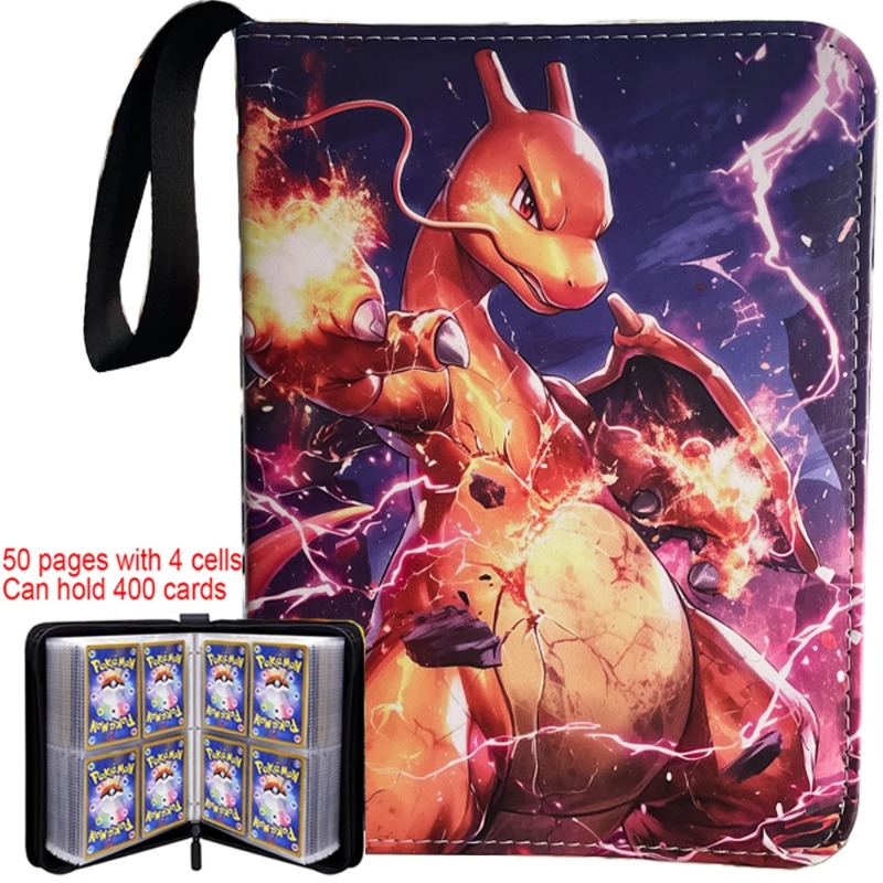 2026Pokemone Card Album PU Zip - огляд і ціна Kids Zipper Toys