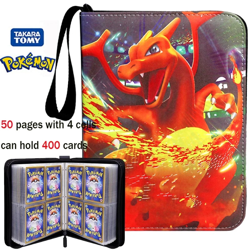 2026Pokemone Card Album PU Zip - огляд і ціна Kids Zipper Toys