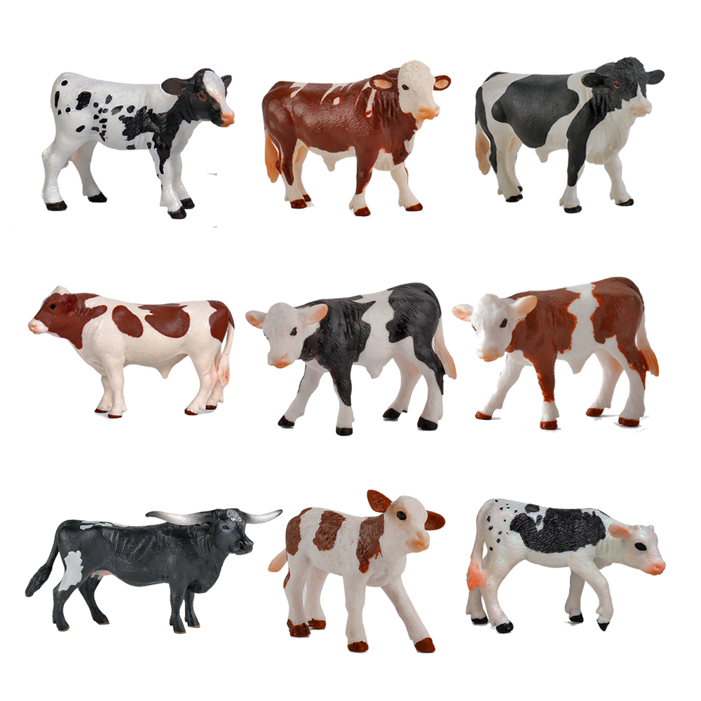 Toy Animals Figure Cattle Cow  - огляд і ціна Kids Toys Reviews