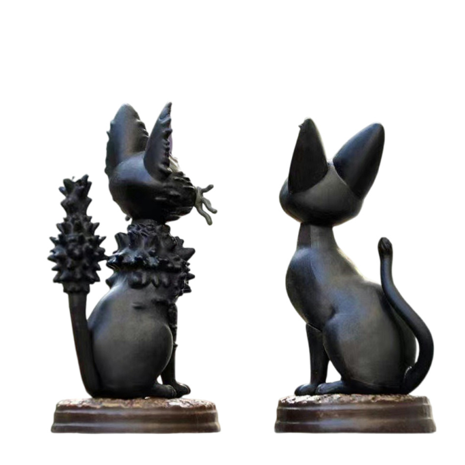 6pcs/set Cartoon Black Cat Jij - огляд і ціна Kids Toys Jiji