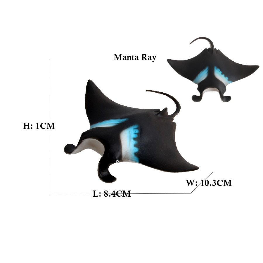 Stingray Manta Ray Figures Fis - огляд і ціна Kids Toys Reviews