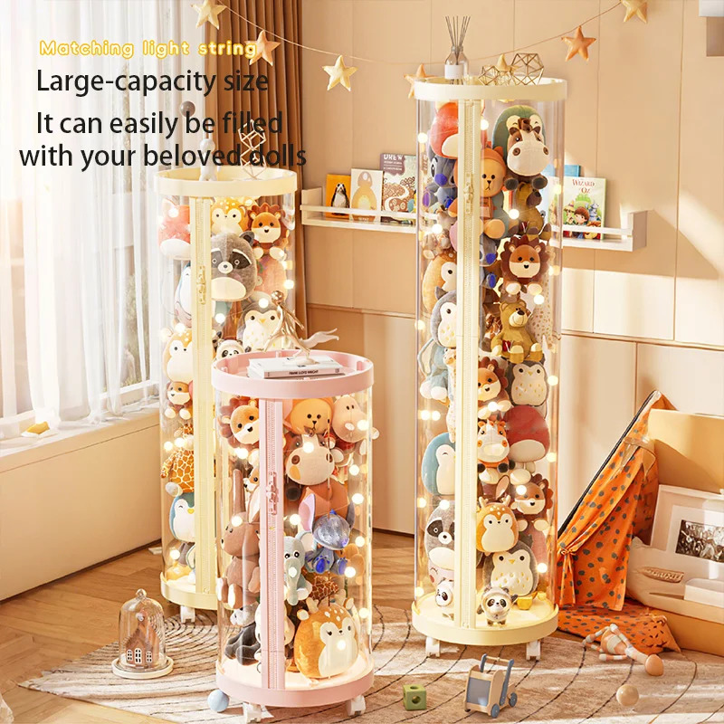 Transparent Doll Storage Box P - огляд і ціна Kids Zipper Toys