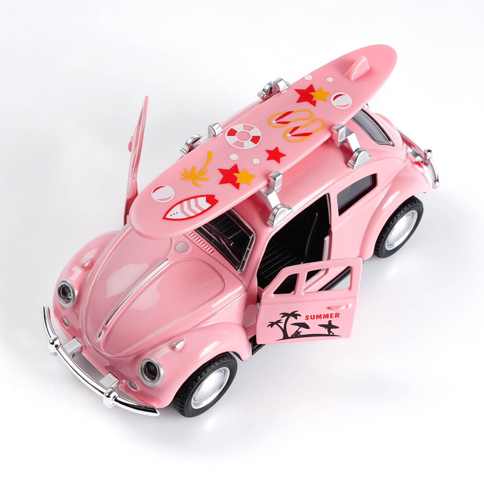 1:36 Pink Volkswagen Beetle Di - огляд і ціна Kids Toys Young