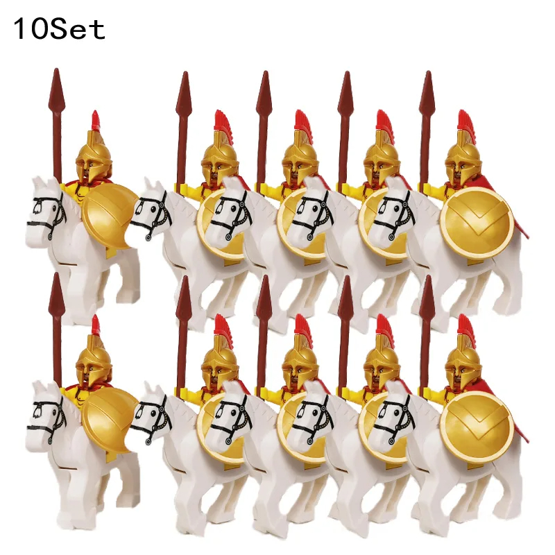 10 Sets Medieval Knights Dark  - огляд і ціна Kids Toys Under $10