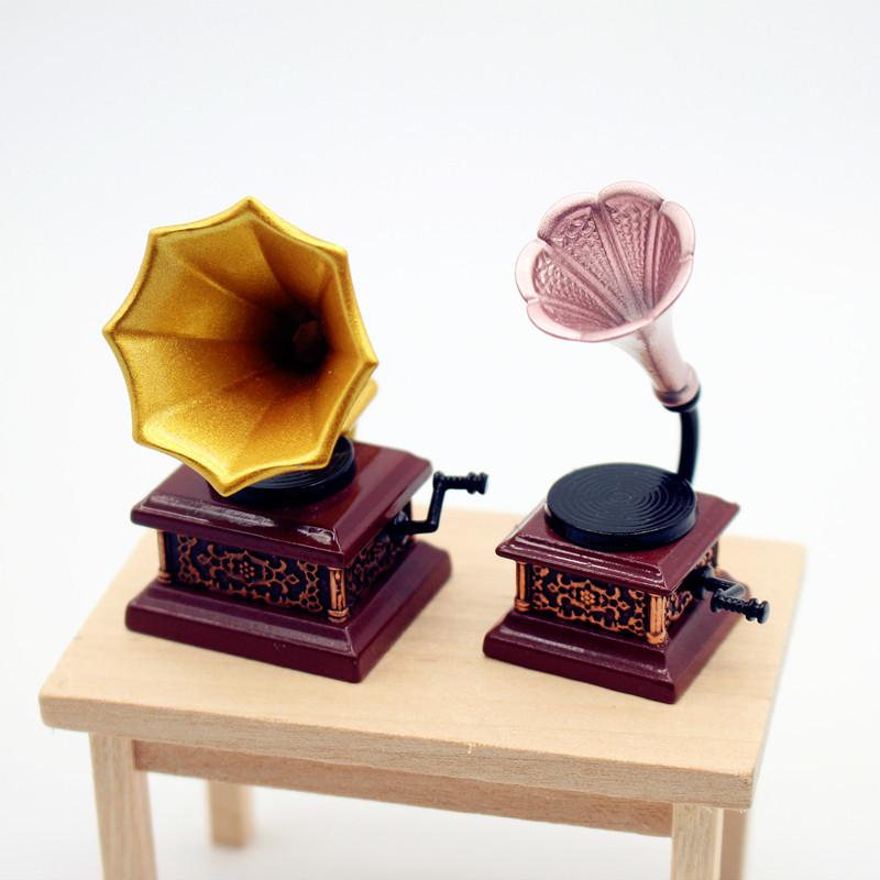 Dollhouse Vintage Phonograph M - огляд і ціна Kids Toys Vintage