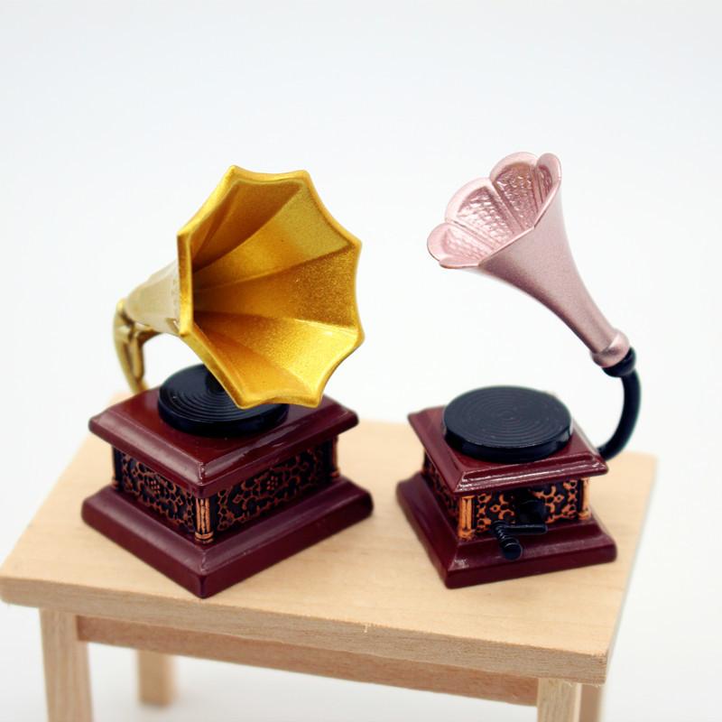Dollhouse Vintage Phonograph M - огляд і ціна Kids Toys Vintage