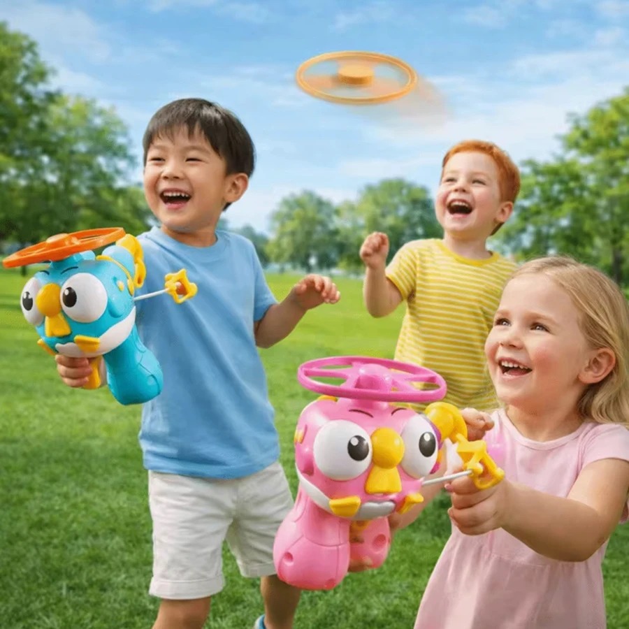 Kids Pull-Cord Bamboo-Copter U - огляд і ціна Kids Toys Under $10