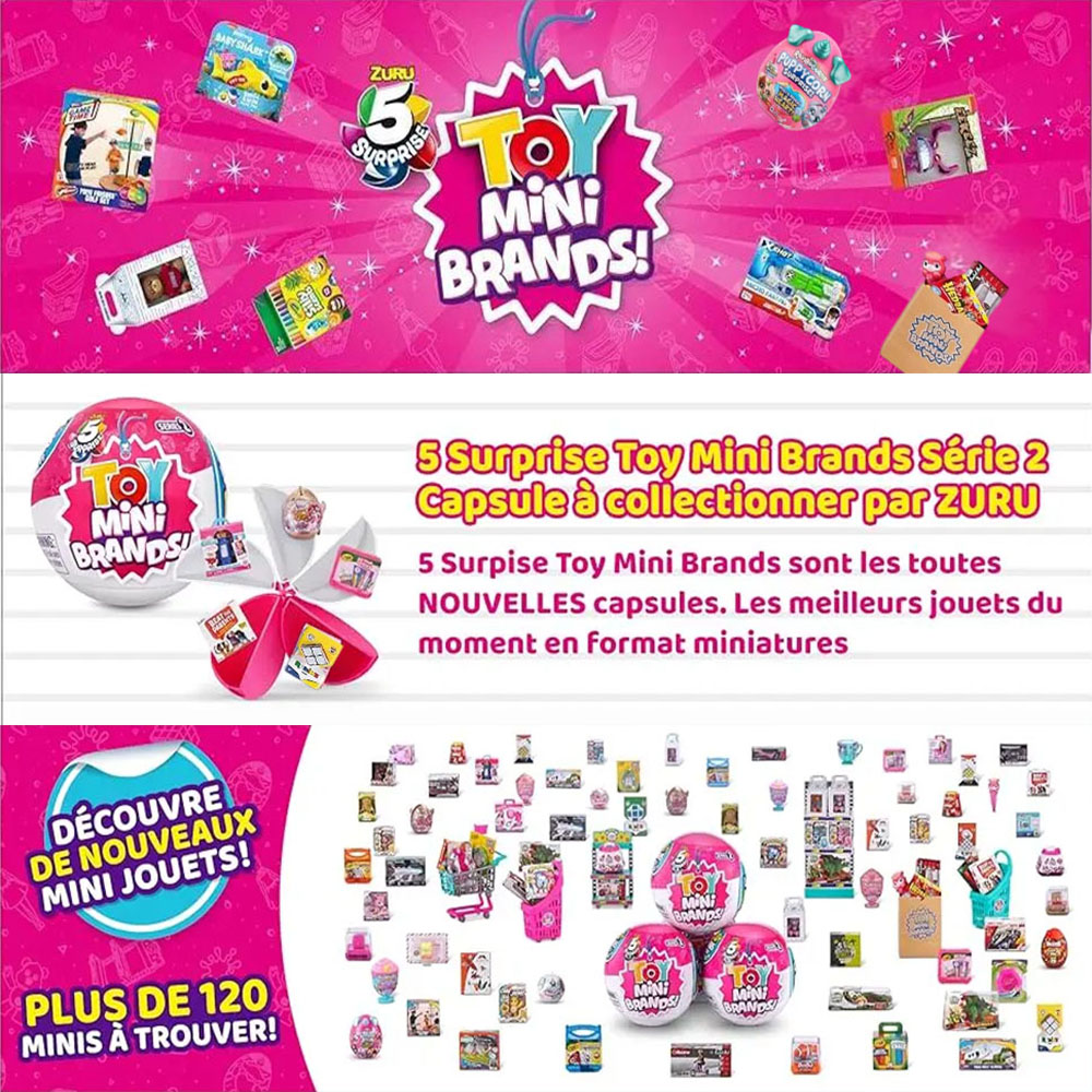 Zuru 5 Surprise Toy Mini Brand - огляд і ціна Kids Toys Stores