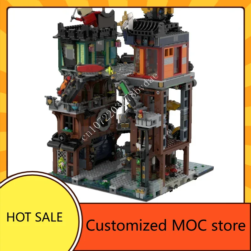 3014PCS  (Re)Work(ed)shop  MOC - огляд і ціна Kids Toys Shop