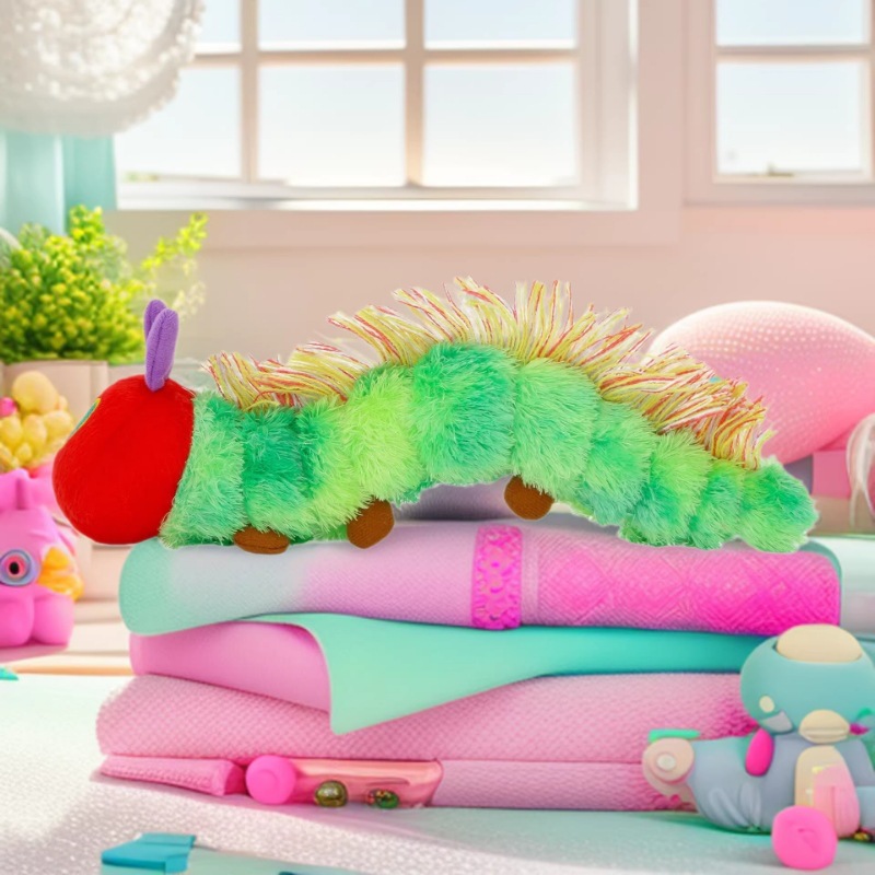 Caterpillar Soft Toy Green Cot - огляд і ціна Kids Toys Very