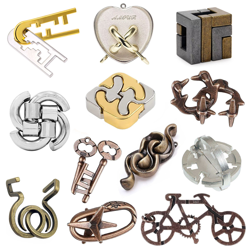 3PCS Set Disentanglement Metal - огляд і ціна Kids Toys Very