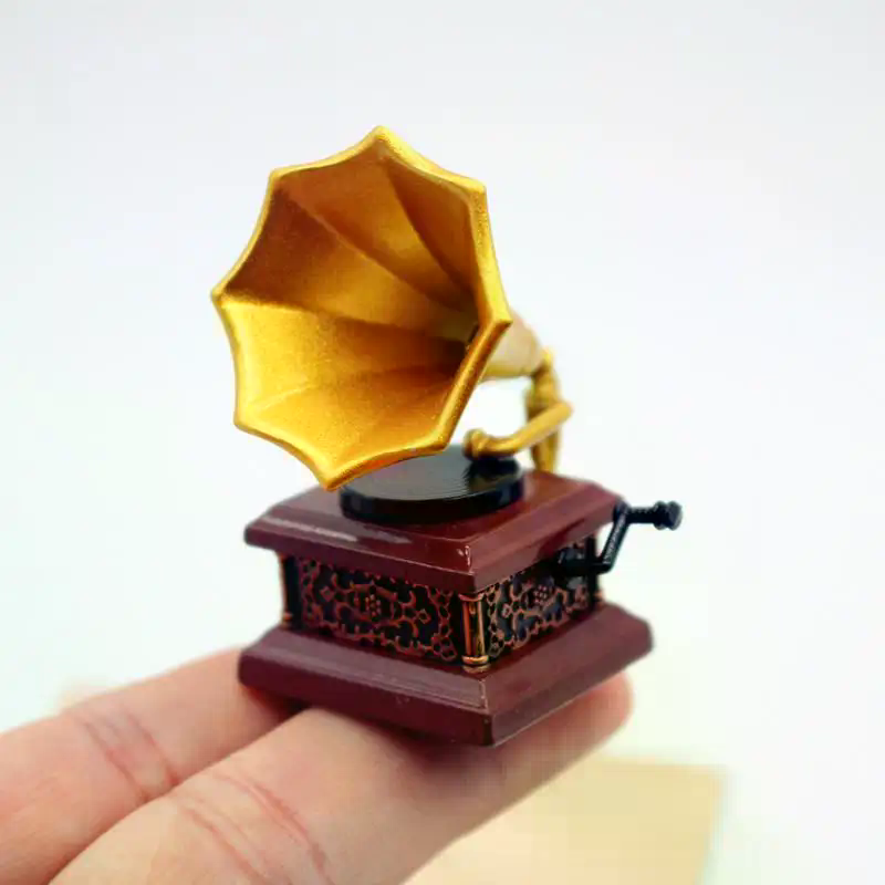 Dollhouse Vintage Phonograph M - огляд і ціна Kids Toys Vintage