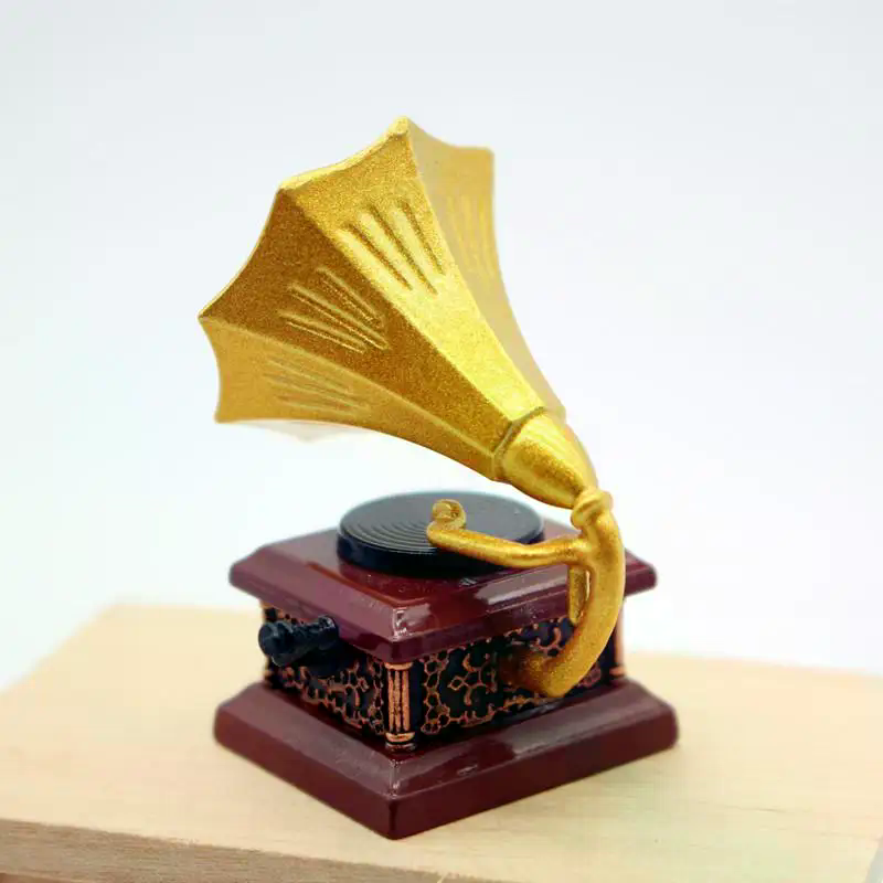 Dollhouse Vintage Phonograph M - огляд і ціна Kids Toys Vintage