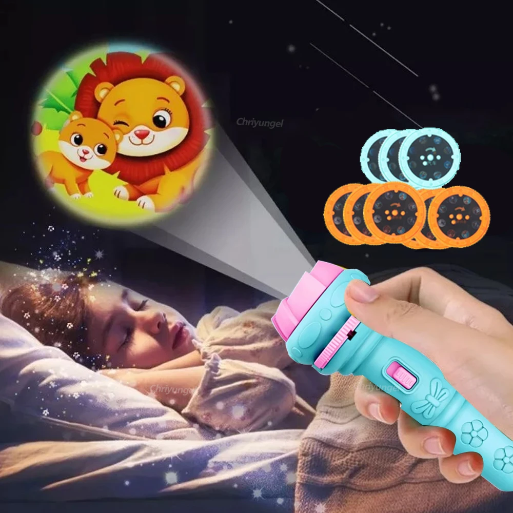 Kids Projector Flashlight with - огляд і ціна Kids Toys Cartoon Images