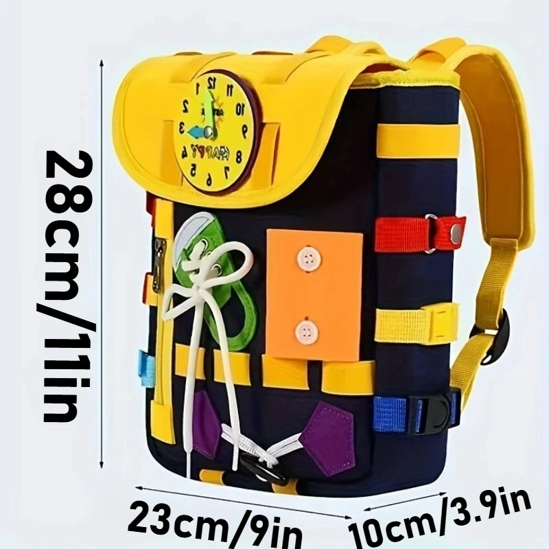 Montessori Felt Backpack for T - огляд і ціна Kids Zipper Toys