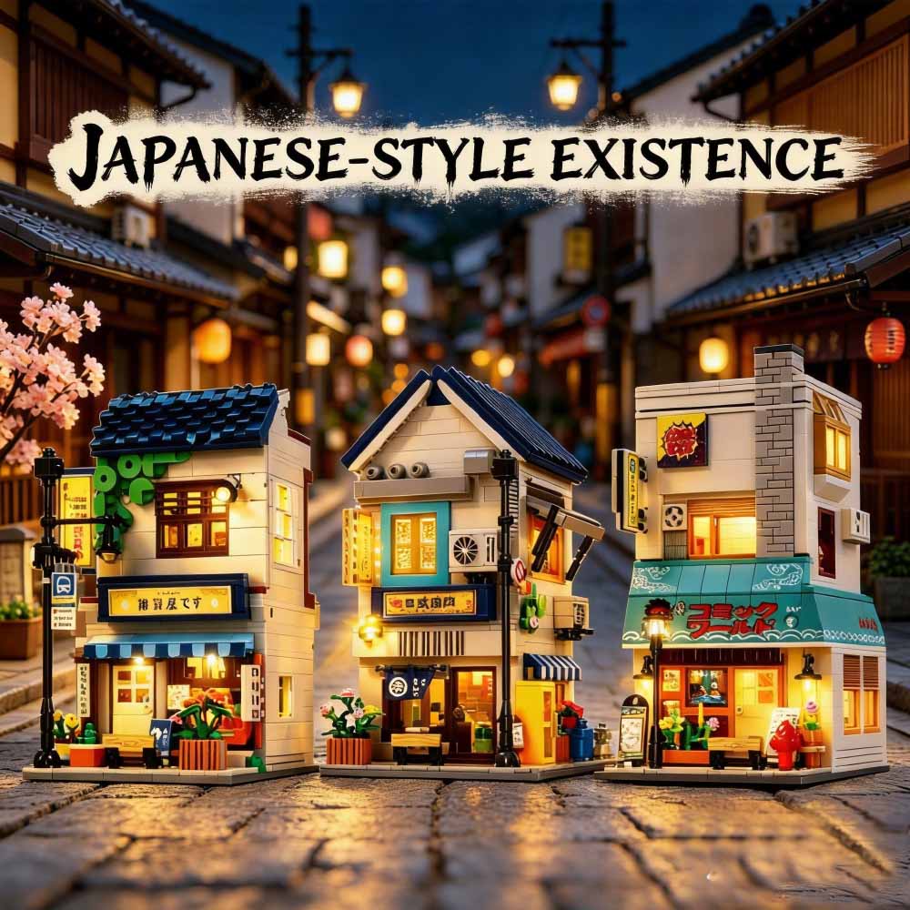 Bookstore Building Blocks Japa - огляд і ціна Kids Toys Stores