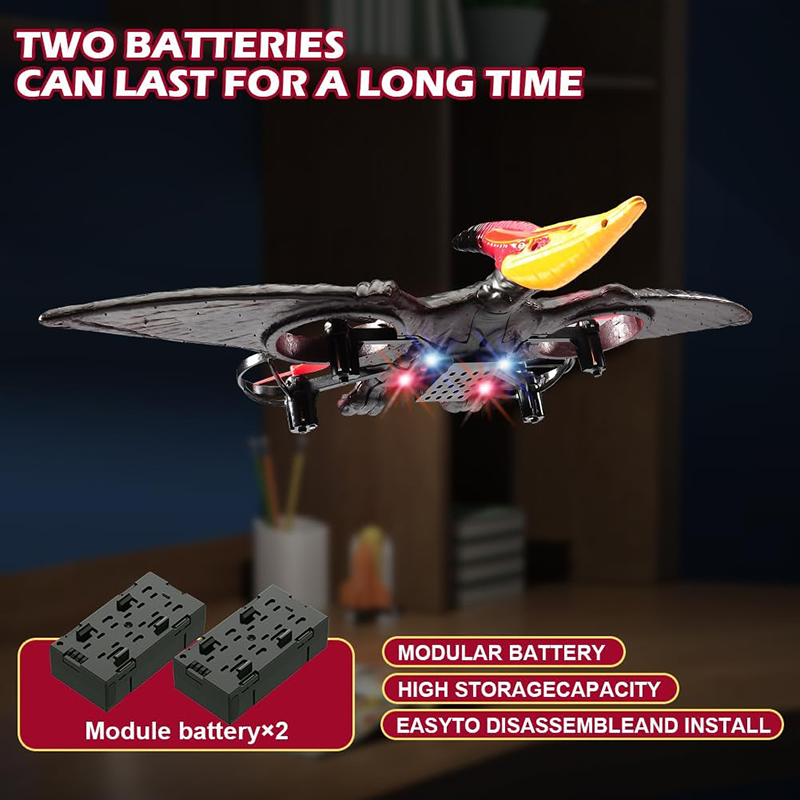 RC Plane Pterosaur 2.4G 6-Axis - огляд і ціна Kids Toys Under $10