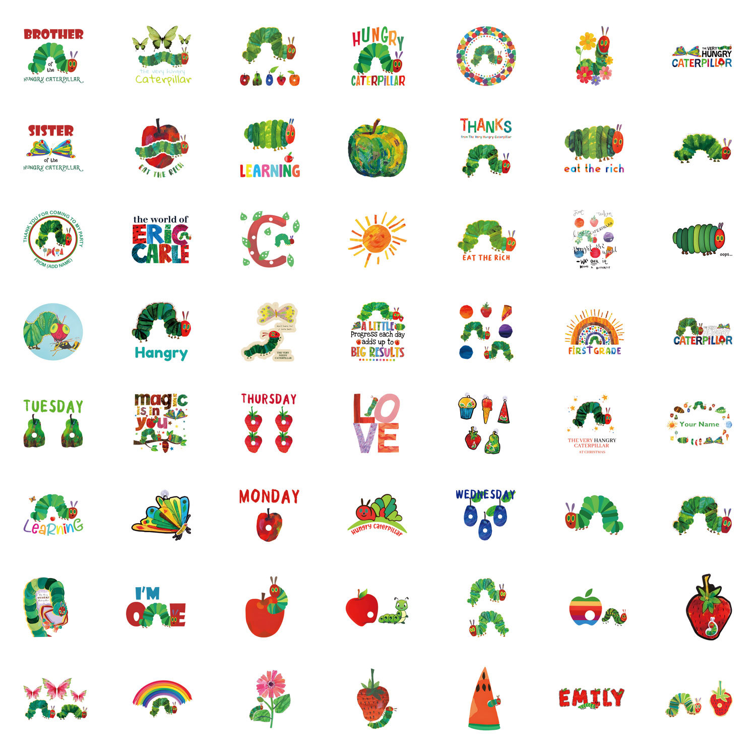 55/110PCS The Very Hungry Cate - огляд і ціна Kids Toys Very