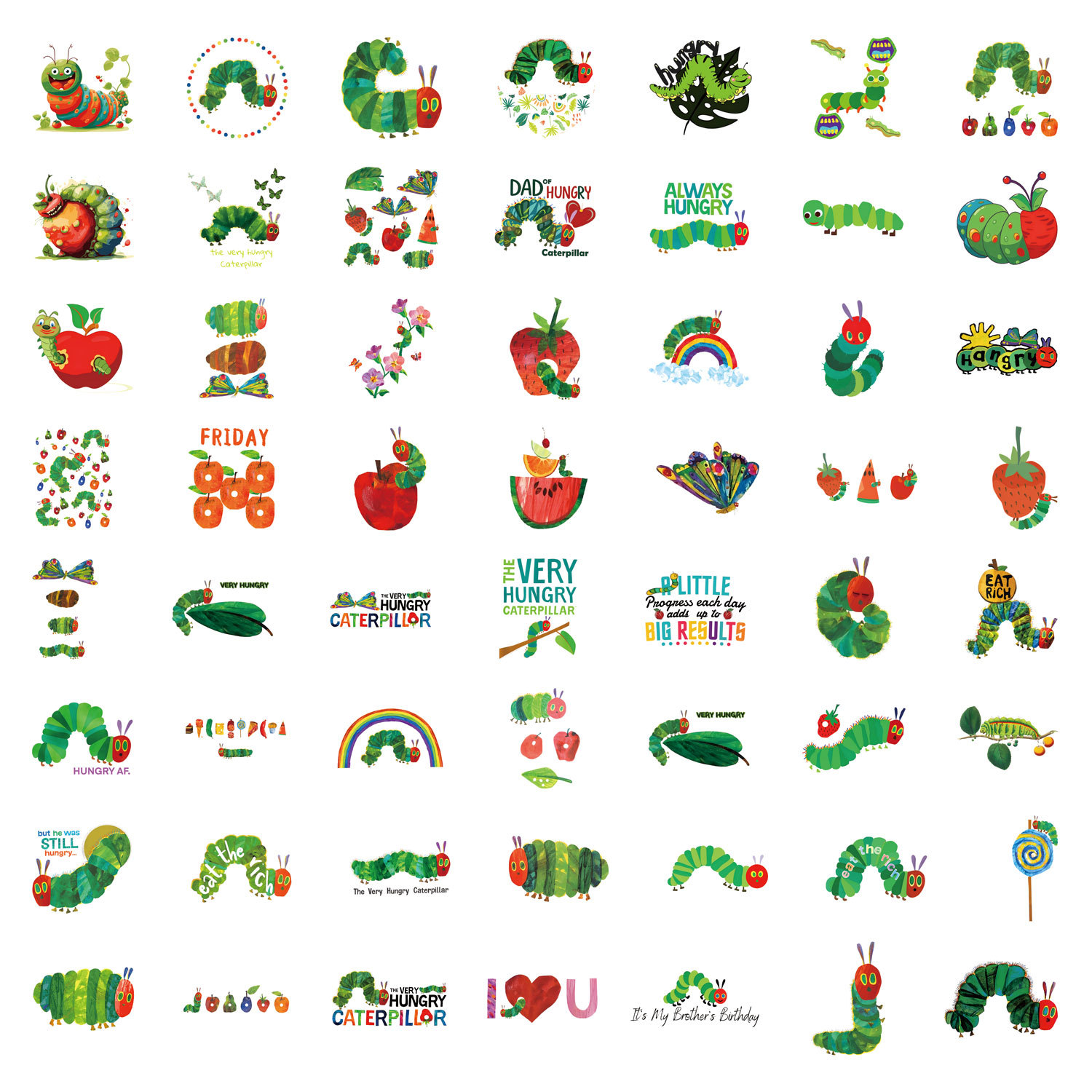 55/110PCS The Very Hungry Cate - огляд і ціна Kids Toys Very