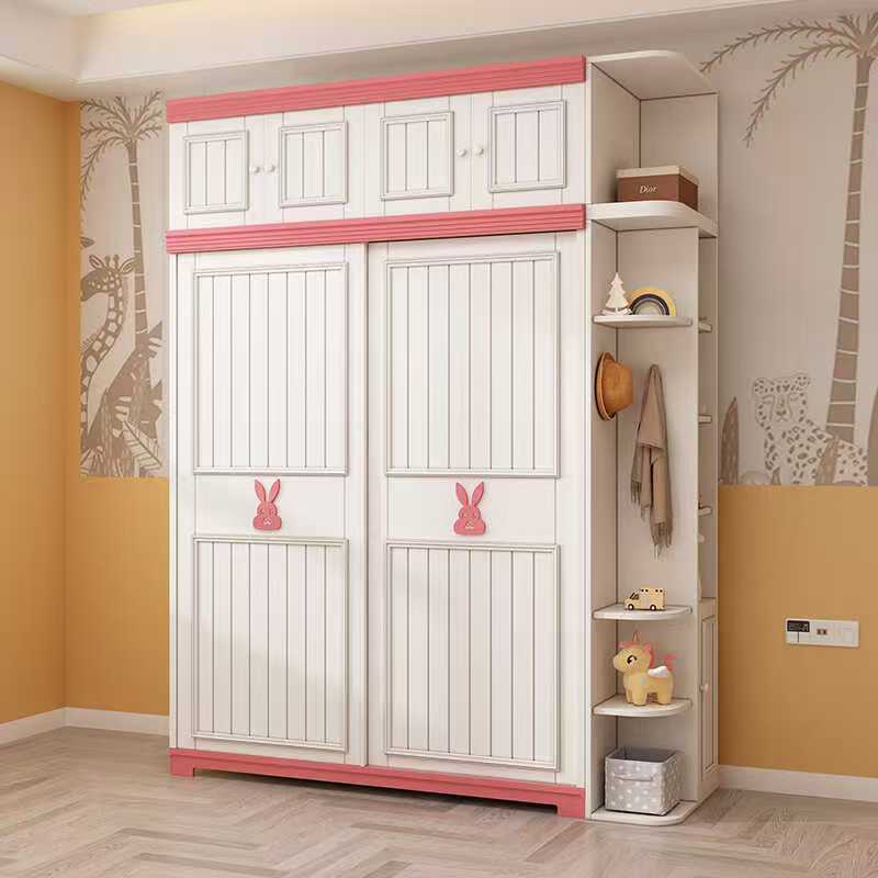 White Wooden Kid Storage Cabin - огляд і ціна Kids Toys Mall