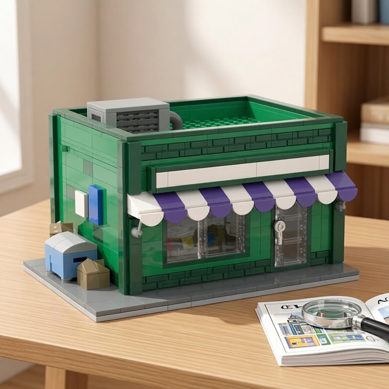 Building Blocks MOC Modular Mi - огляд і ціна Kids Toys Shop