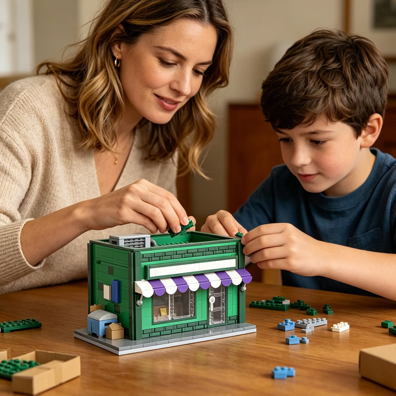 Building Blocks MOC Modular Mi - огляд і ціна Kids Toys Shop