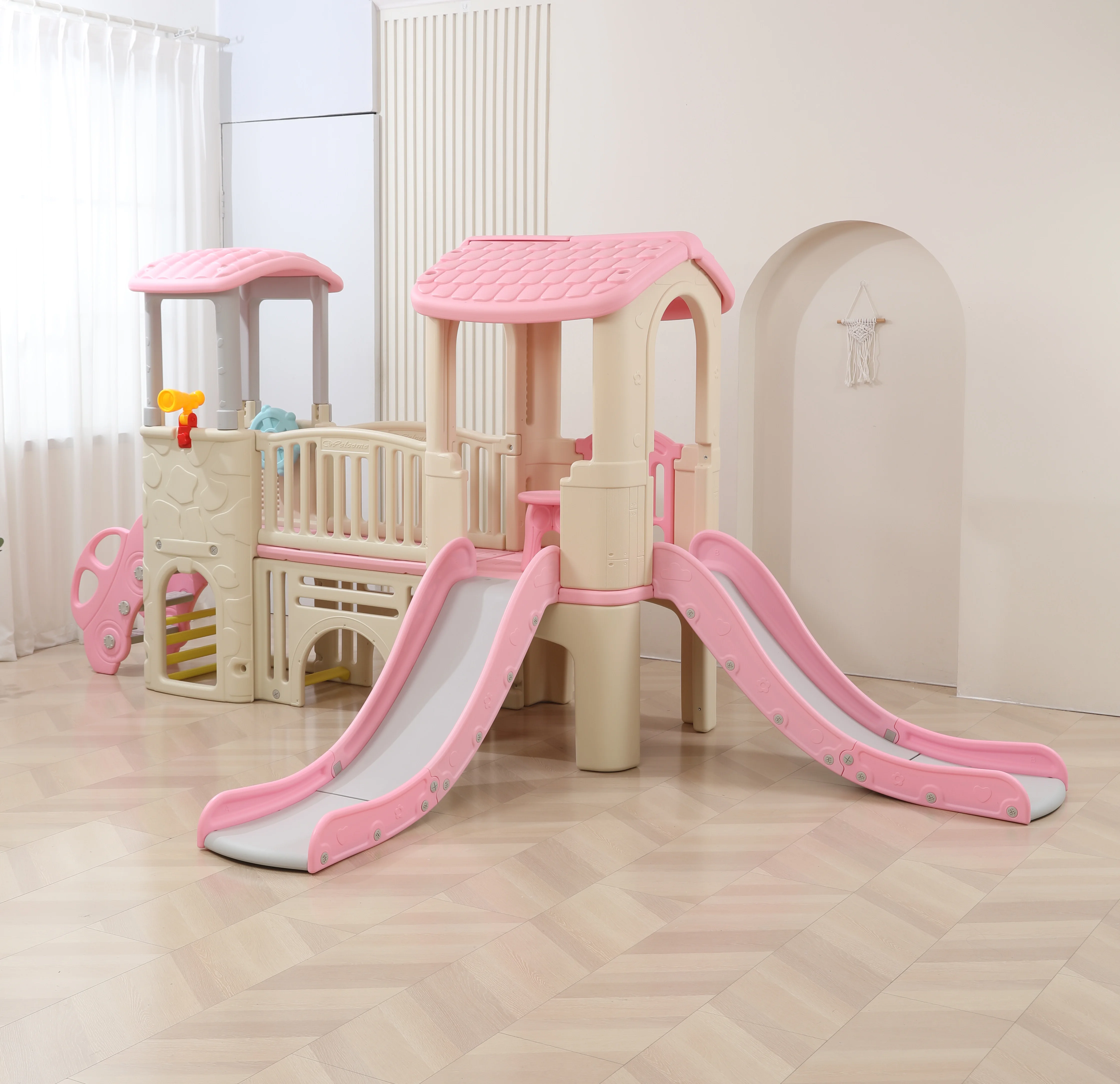 Large Indoor Playhouse Double  - огляд і ціна Kids Toys Mall