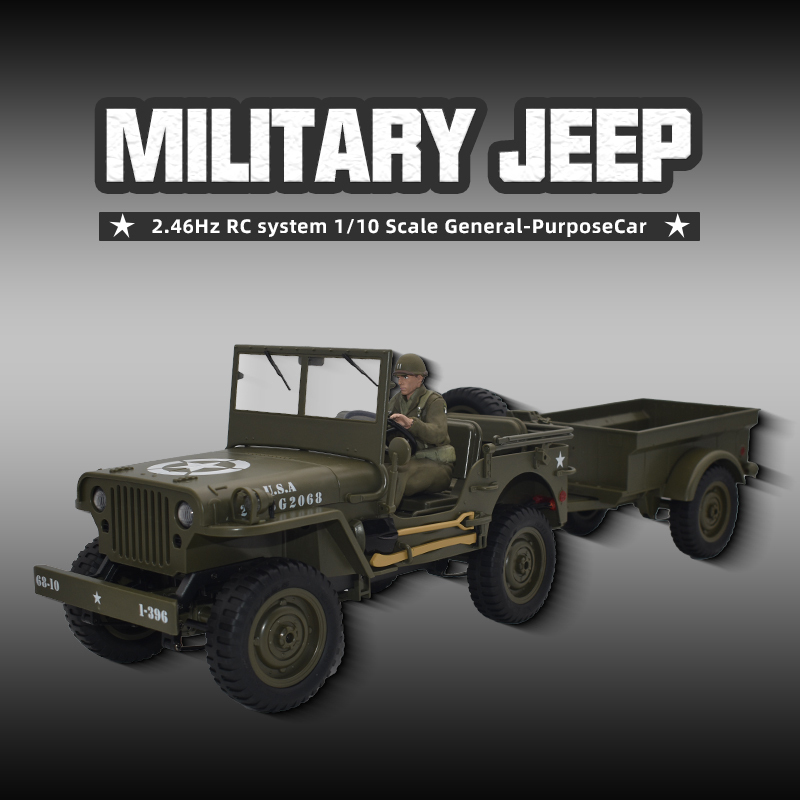 JJRC C8815 RC Car 1941 JEEP WI - огляд і ціна Kids Toys Under $10