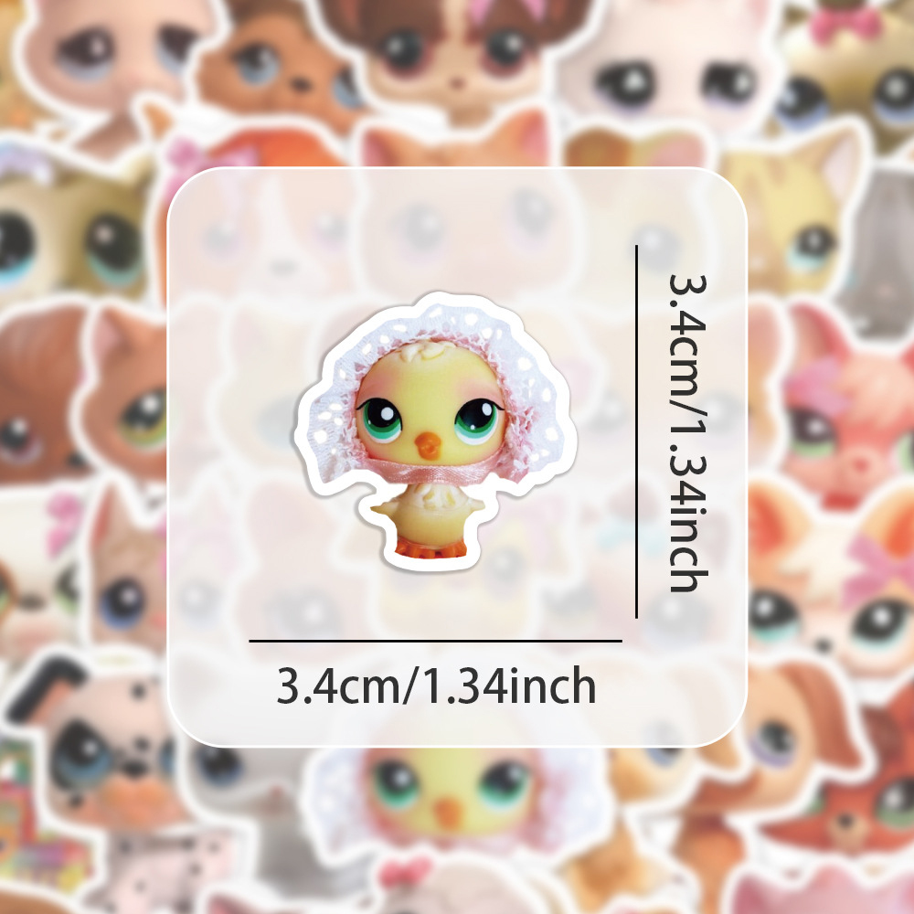 10/30/60pcs Cute Cartoon Littl - огляд і ціна Kids Toys Shop