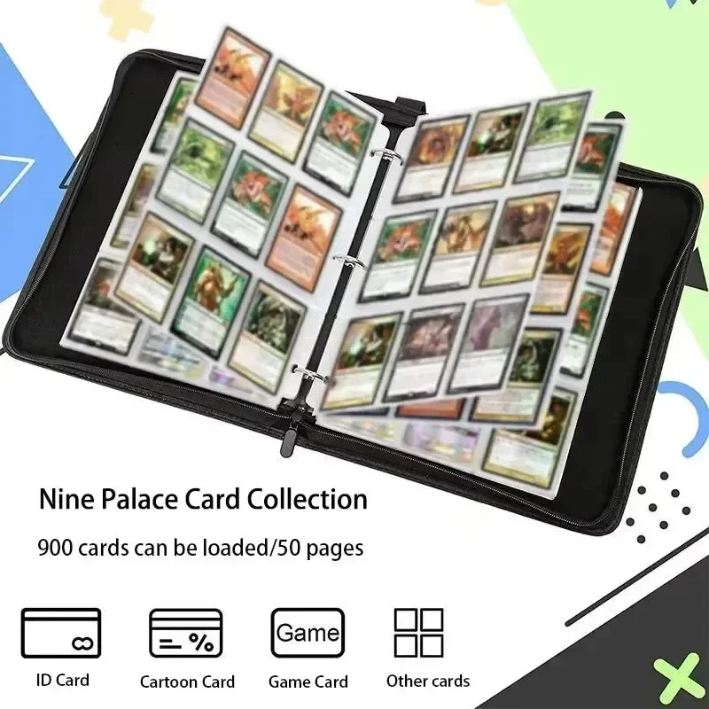 400pcs/900pcs Card Album Book  - огляд і ціна Kids Zipper Toys