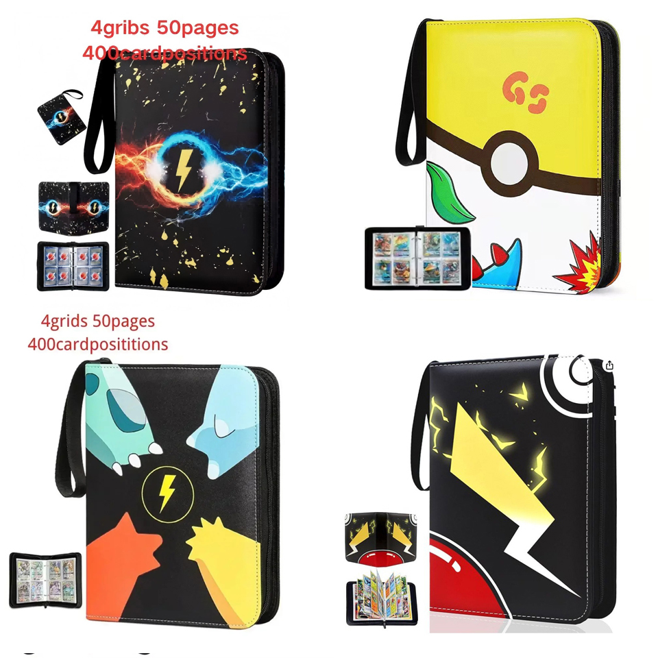 HOT HOT SALE Anime 400PCS Card - огляд і ціна Kids Zipper Toys